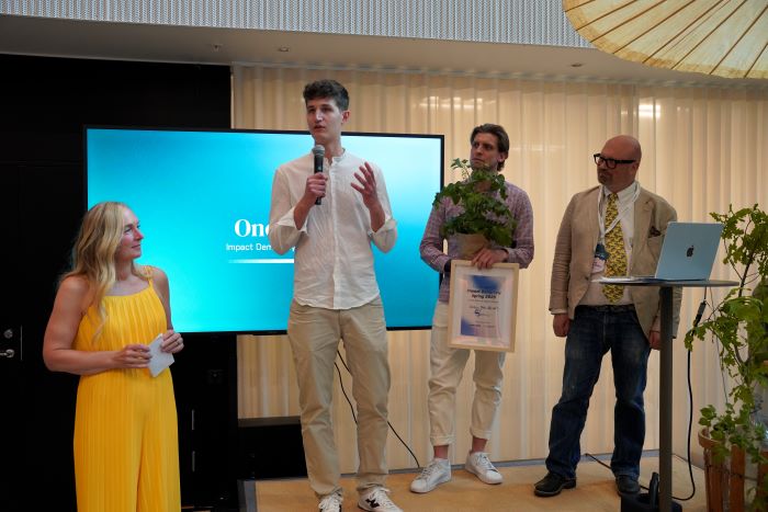 JU-studenter pitchade idéer på Impact Demo Day