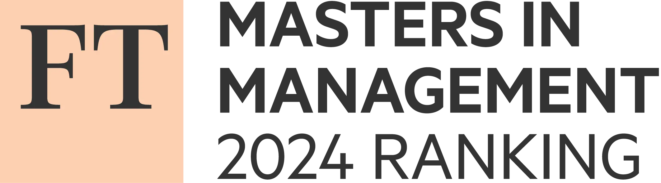 Financial Times Ranking Masters in Management 2022