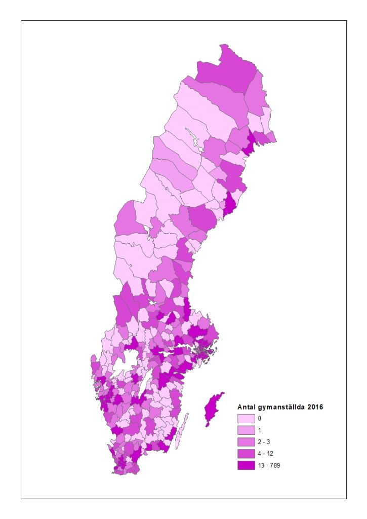 Antal gymanställda