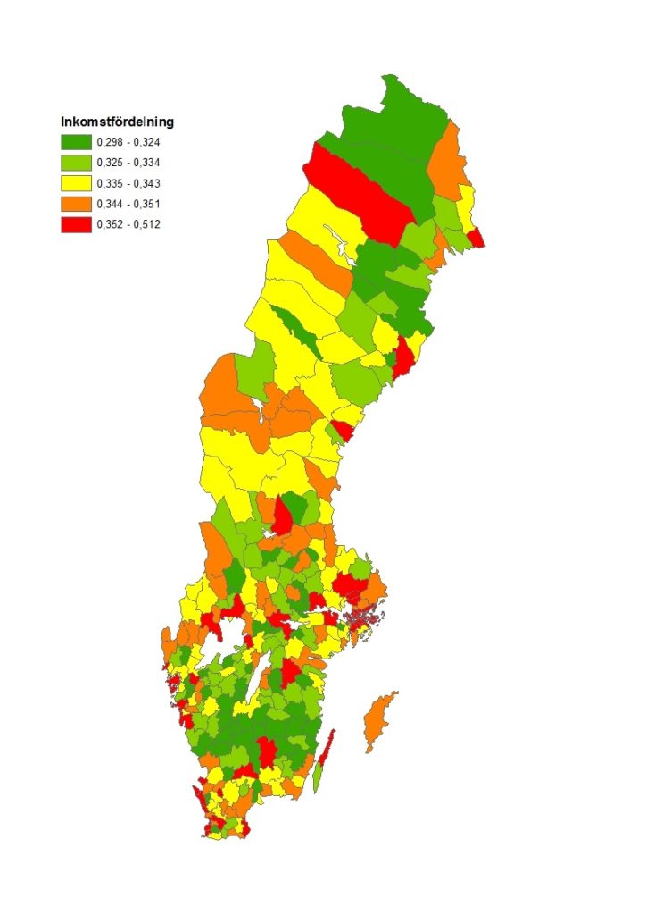 Inkomstfördelning