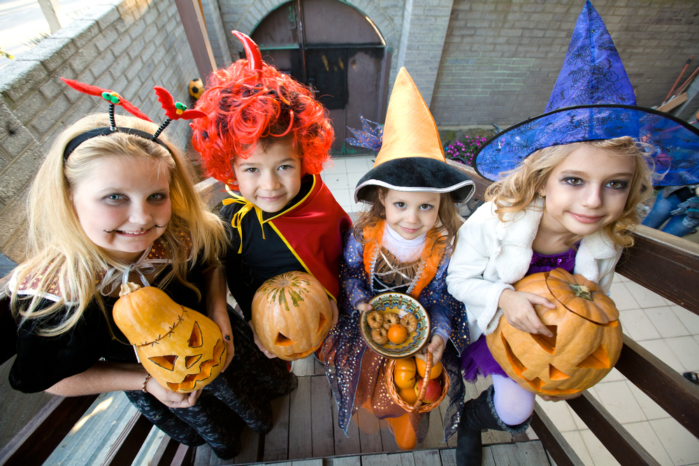 Bästa platserna för trick or treat