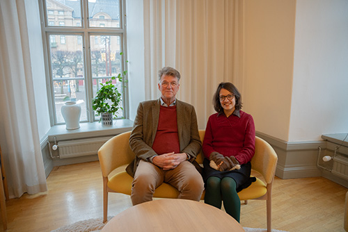 Göran Bolin and Julia Velkova.