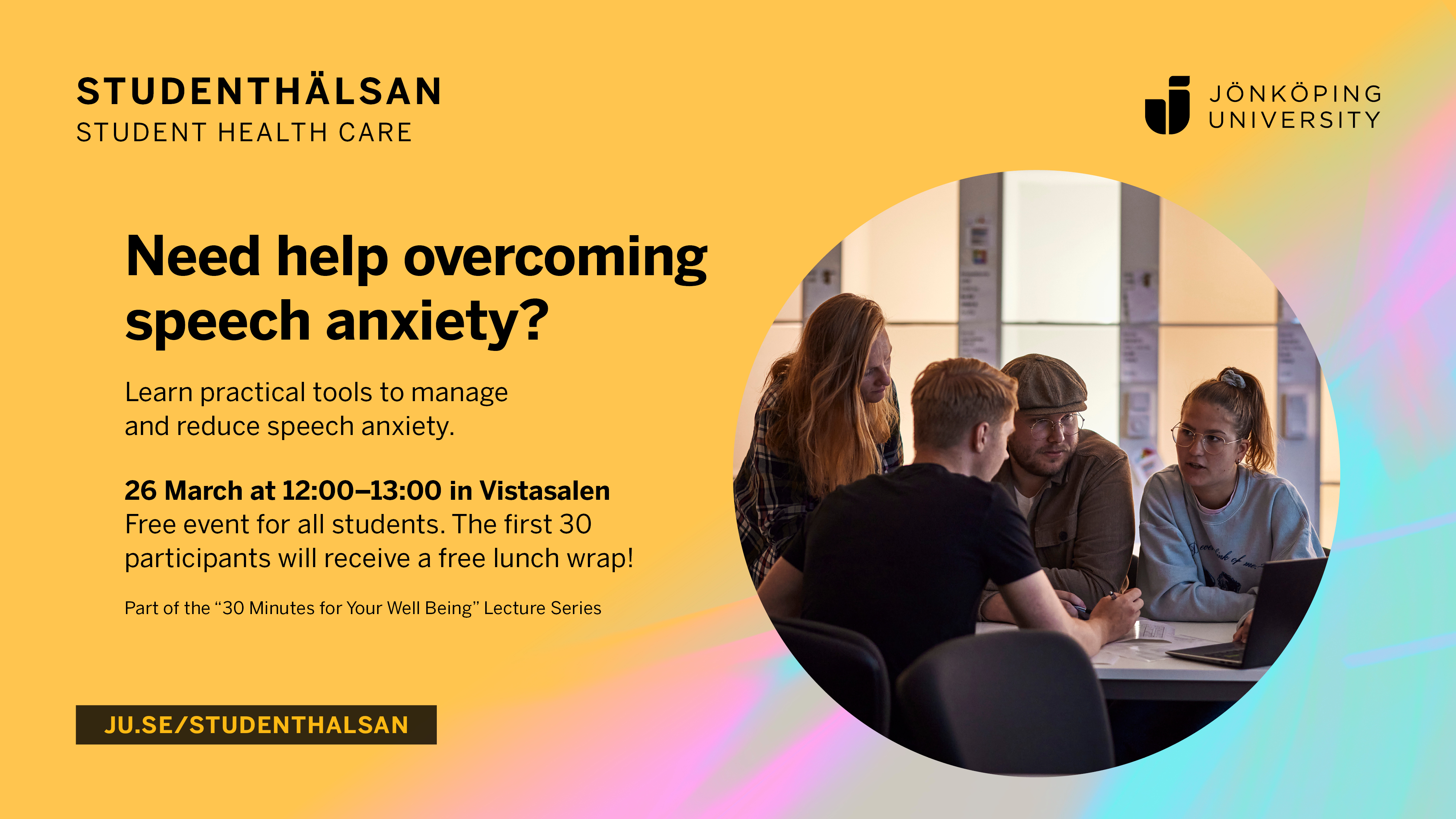 Behöver du hjälp med att tala inför folk?